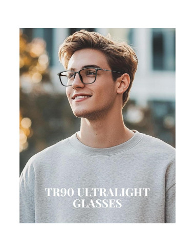 Gafas Cyxus bloqueo luz azul TR90 unisex anti-fatiga ocular