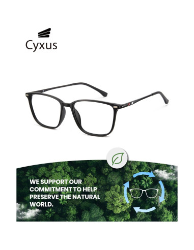 Gafas Cyxus bloqueo luz azul TR90 unisex anti-fatiga ocular