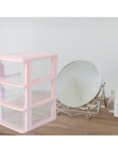 Organizador de Cajones Toyvian 3 Capas Rosa Plástico 2