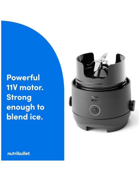 Licuadora Portátil NutriBullet Flip 20 oz Sin Cable Índigo Licuadora Portátil NutriBullet Flip 20 oz Sin Cable Índigo