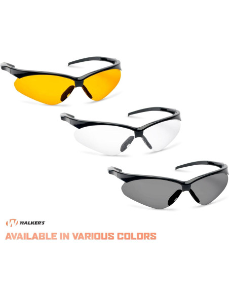 Gafas de Tiro Walker Crosshair - Lentes UV y Resistentes a Impactos