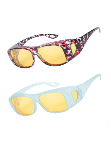 Gafas de Conducción Nocturna Myiaur Polarizadas Amarillas