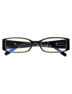 Gafas de Luz Azul CessBlu para Mujeres - Marco Negro 1.0x