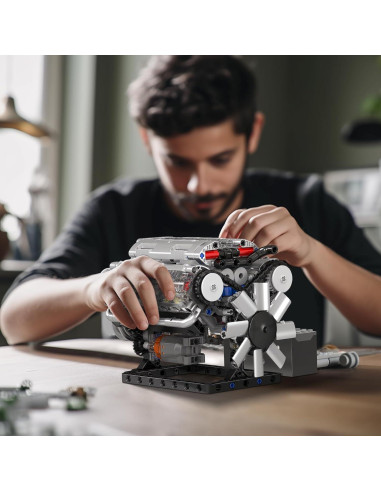 Set de Construcción Mould King V8 Motor 535 Piezas