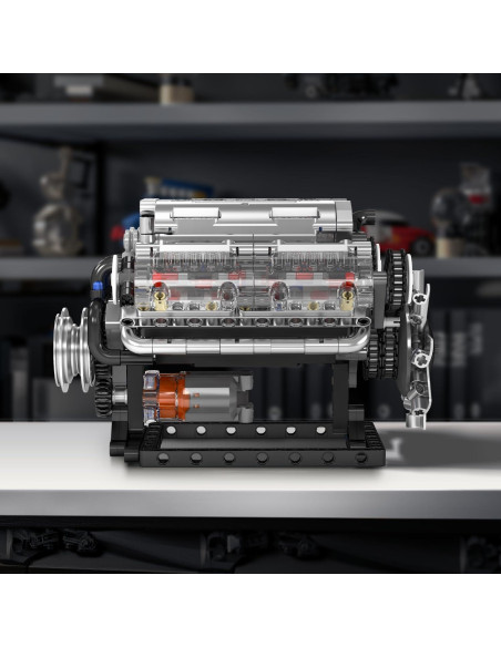 Set de Construcción Mould King V8 Motor 535 Piezas