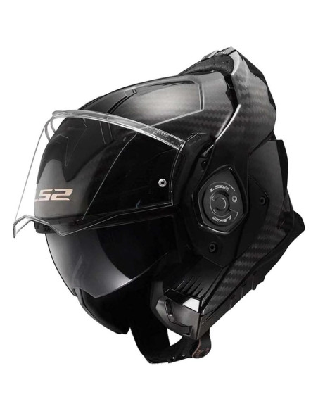 Casco Modular LS2 Advant X Carbon Negro Mate XL Casco Modular LS2 Advant X Carbon Negro Mate XL