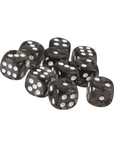 10 Dados D6 Acrílicos 16mm Yiotfandoll para RPG y Juegos 2