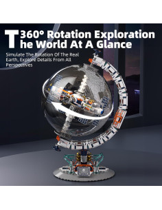 Juego de Construcción Globo Estación Espacial GUANGDONG 657 Piezas 2