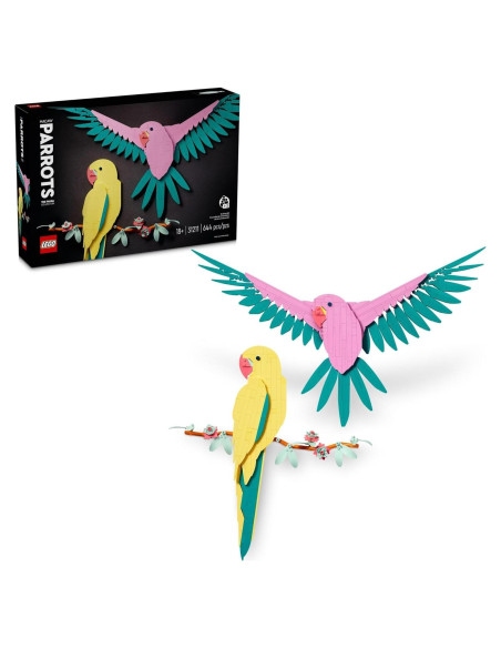 LEGO Art Guacamayos 31211 - Decoración de Pared para Adultos