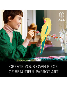 LEGO Art Guacamayos 31211 - Decoración de Pared para Adultos 2