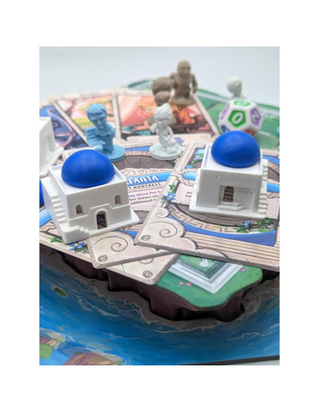 Juego de Estrategia Santorini Roxley 1.20 kg 8+ 20 Min Juego de Estrategia Santorini Roxley 1.20 kg 8+ 20 Min