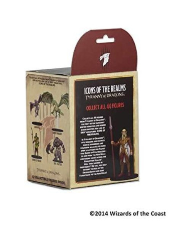 Miniaturas D&D WizKids Tyranny of Dragons Booster (8 figuras)