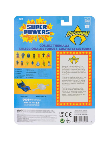 Figura de Acción Aquaman McFarlane 10 cm Clásica