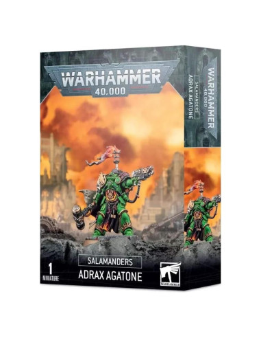 Figuras Salamandras Games Workshop Capitán Adrax Agatone