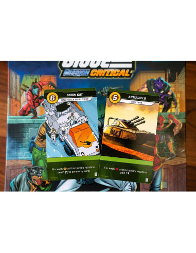 Expansión G.I. Joe Misión Crítica Tormenta de Medianoche - Juego de Mesa