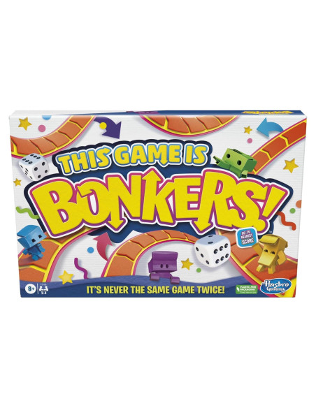 Juego de Mesa Este Juego es Loco Hasbro 2-4 Jugadores 8+ Años