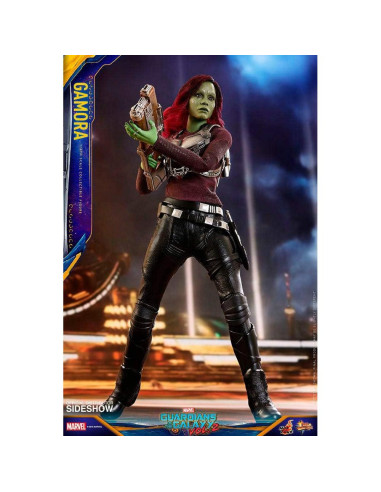 Figura Coleccionable Hot Toys 1:6 Gamora Guardianes de la Galaxia