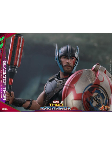 Figura de Acción Thor Gladiador Hot Toys 1:6 Escala