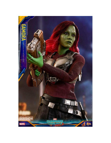 Figura Coleccionable Hot Toys 1:6 Gamora Guardianes de la Galaxia
