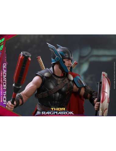 Figura de Acción Thor Gladiador Hot Toys 1:6 Escala