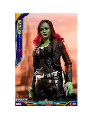 Figura Coleccionable Hot Toys 1:6 Gamora Guardianes de la Galaxia