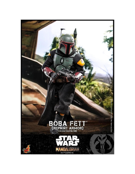 Figura Boba Fett Hot Toys 1/6 Mandalorian 30 cm Figura Boba Fett Hot Toys 1/6 Mandalorian 30 cm
