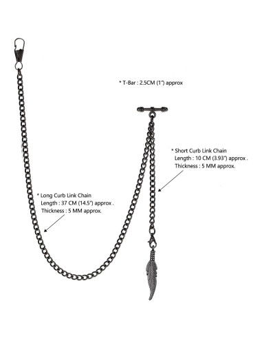 Reloj de bolsillo TREEWETO con cadena y colgante antiguo