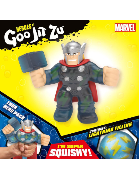 Héroe Goo Jit Zu Marvel Thor 14.9x5.9x12.5 cm