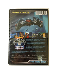 Hot Wheels Fuerza de Batalla DVD Temporada 5 Vol 1 y 2 2