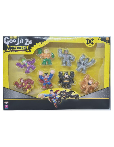 Goo Jit Zu - DC Minis S1 8-Pack - Figuras para niños