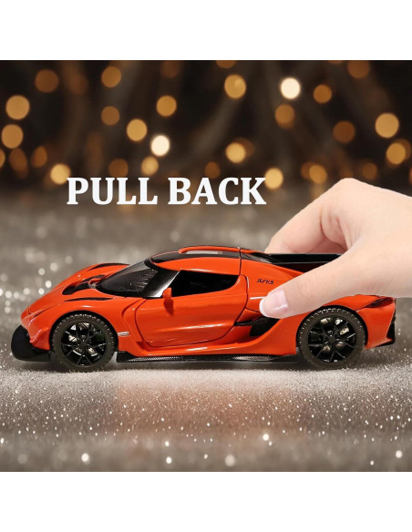 Coche de Juguete Koenigsegg Jesko 1:32 con Sonido y Luz Coche de Juguete Koenigsegg Jesko 1:32 con Sonido y Luz