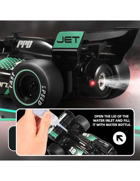 Coche RC F1 DOLIVE 1:18 Acrobático para Niños 6-13 Años