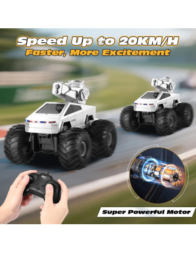 Camión RC Anfibio Fippy XS-1S 4WD Impermeable 1:16