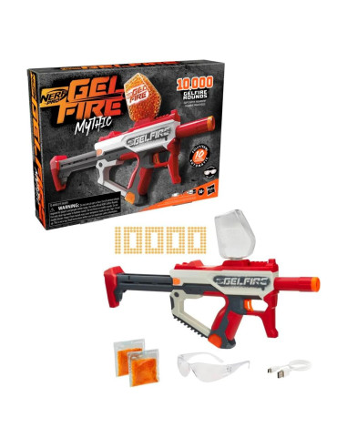 Nerf Pro Gelfire Mythic Blaster Automático 10,000 Balas