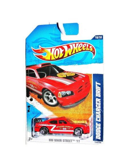 Hot Wheels Dodge Charger Drift 1:64 Escala Rojo 2011