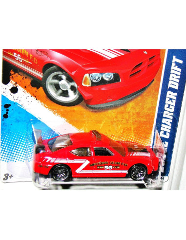 Hot Wheels Dodge Charger Drift 1:64 Escala Rojo 2011