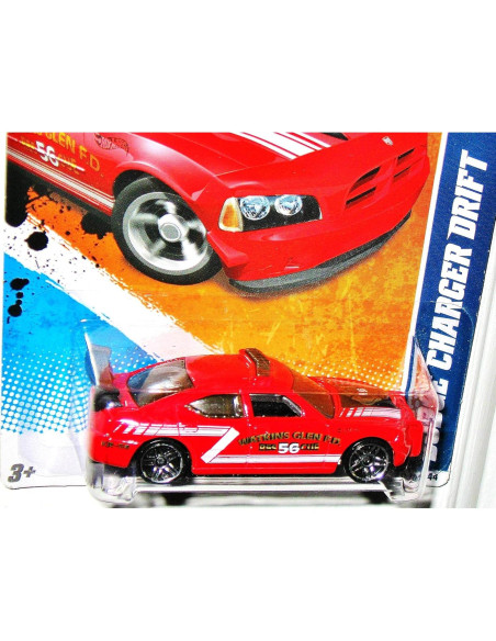 Hot Wheels Dodge Charger Drift 1:64 Escala Rojo 2011