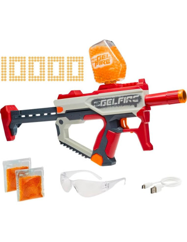 Nerf Pro Gelfire Mythic Blaster Automático 10,000 Balas