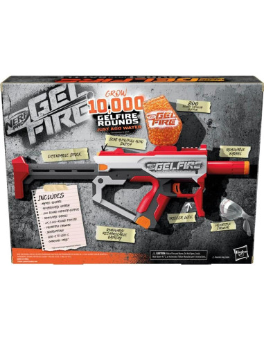 Nerf Pro Gelfire Mythic Blaster Automático 10,000 Balas