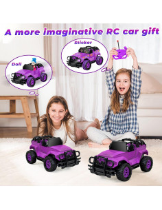 Coche Control Remoto YongnKids 1:20 para Niños 4-7 Años 2