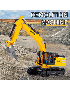 Excavadora Juguete Gemini&Genius 1:35 Carro Demolición 2