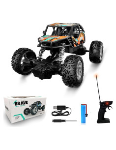 Coche RC Off Road CQ 1:18 20 km/h Batería Recargable