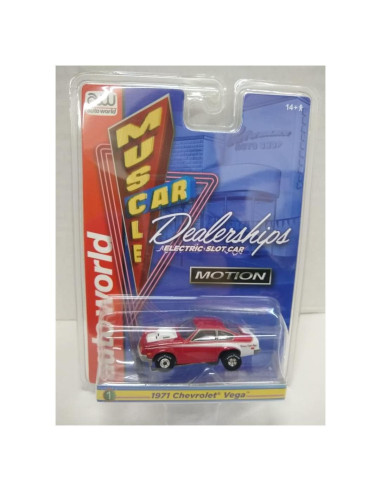 Coche de Slot Eléctrico Auto World SC385-1B 1971 Vega ROJO