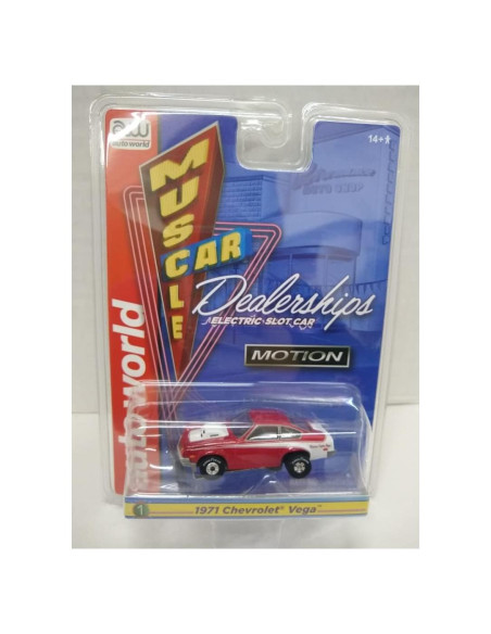 Coche de Slot Eléctrico Auto World SC385-1B 1971 Vega ROJO Coche de Slot Eléctrico Auto World SC385-1B 1971 Vega ROJO