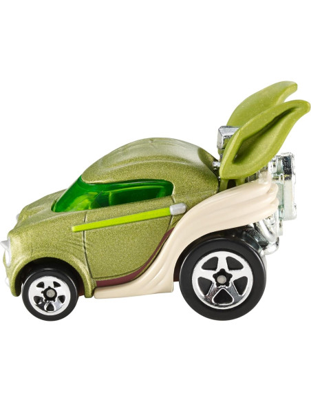 Coche Hot Wheels Star Wars Yoda 1:64 Coleccionable Coche Hot Wheels Star Wars Yoda 1:64 Coleccionable