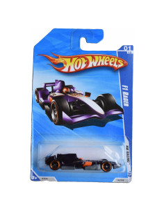 Hot Wheels F1 Racer Púrpura Escala 1:64 Coche de Carreras