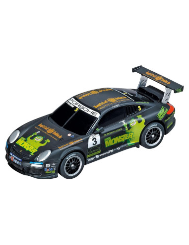 Carrera GO!!! Porsche GT3 Cup 1:43 Analógico Verde y Negro