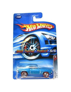 Hot Wheels Pontiac Firebird 1969 Azul Coleccionable 1:64