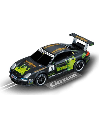 Carrera GO!!! Porsche GT3 Cup 1:43 Analógico Verde y Negro