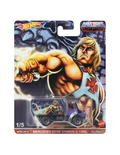 Hot Wheels Cultura Pop Mercedes Unimog U1300 1:64 para Niños